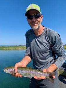 Nick with a great Fall River fish