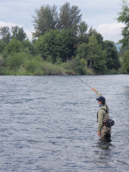 swinging a perfect piece of water