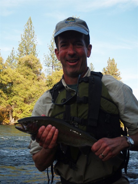 Jeff with a great rainbow