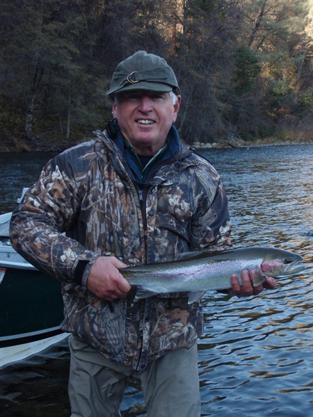 Gary with his first steelie ever