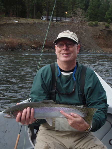 Bill with the first fish of the trip