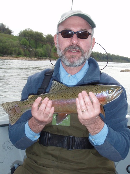 Ron with the big fish of the day