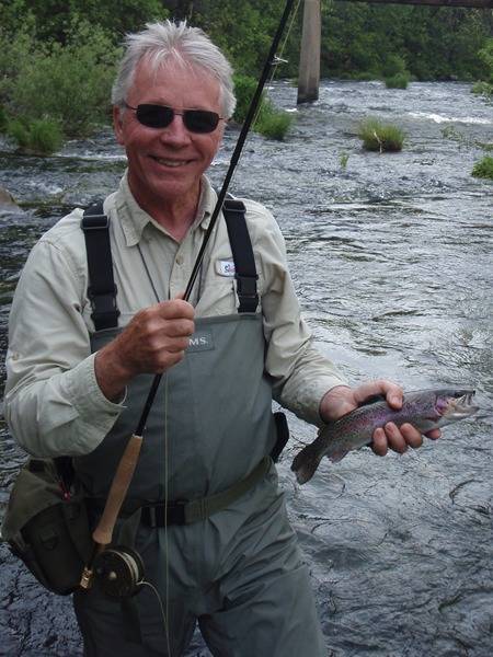 Tom with one of many