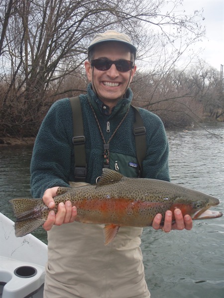Terry with a really big rainbow