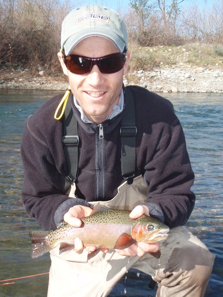 Stan caught this one on a trigger nymph