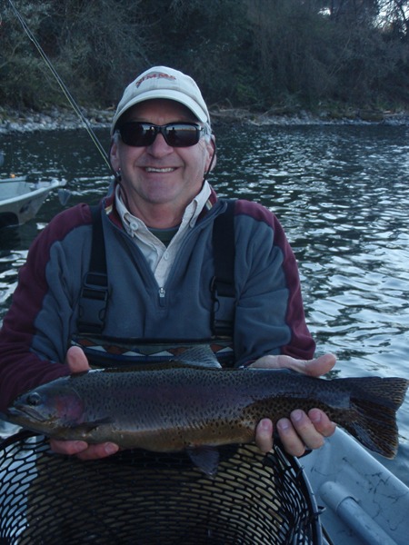Paul with a great rainbow