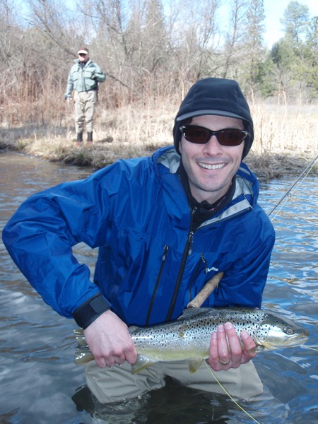 Alex fooled this nice brown