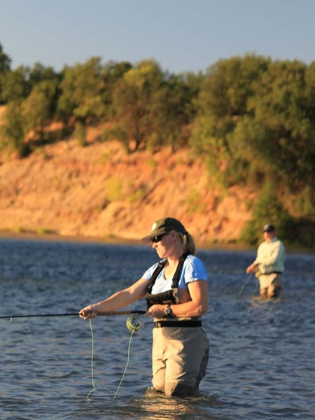 Katie Harris with brother Clint in the background