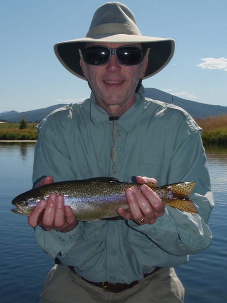 Burt caught this one right by the dock
