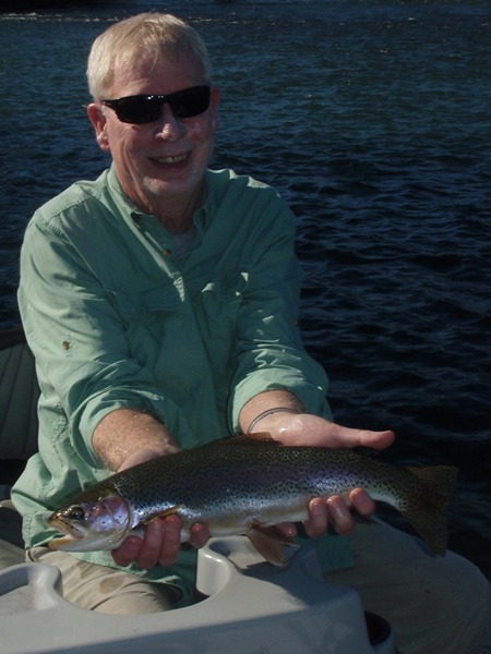 Bill caught this on a dry/dropper rig