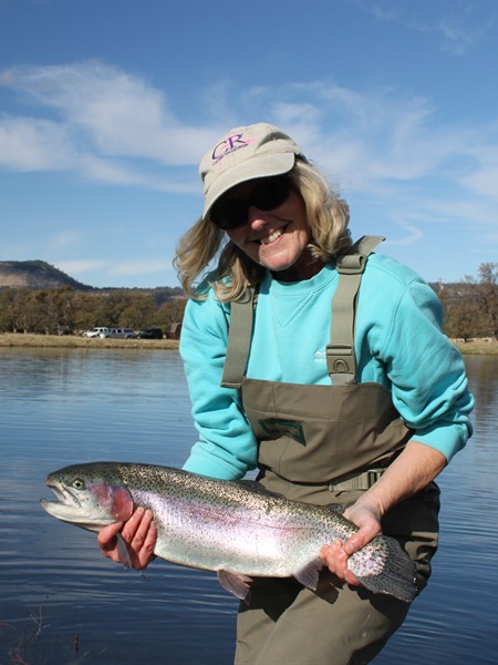 Kathleen with a big one