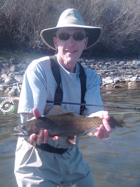 Burt got this one on a dry