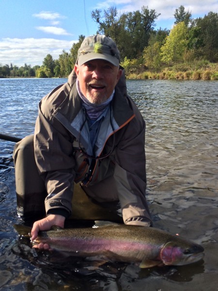 Jon swung this one up on a spey rod