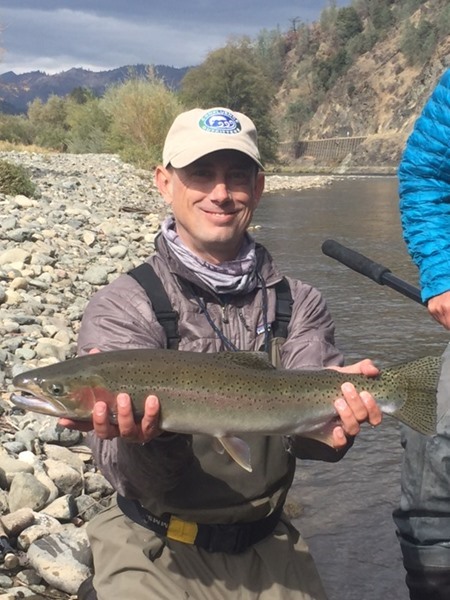 I landed this nice fish while scouting on Thursday with Tyler Lee and Mike Wright