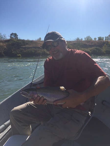 A nice wild buck on the Feather