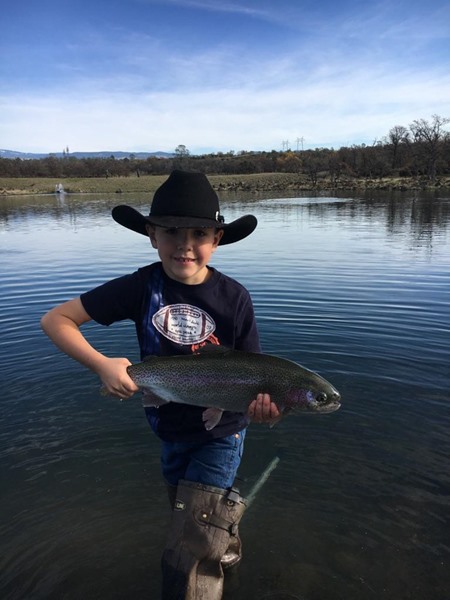 Young Jack with a big rainbow