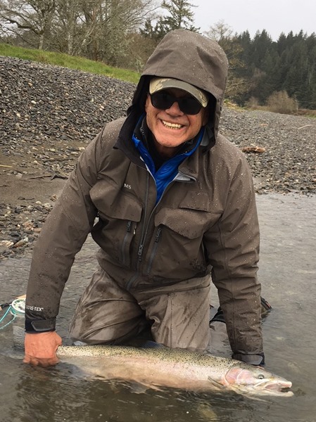 Bill with a great steelhead