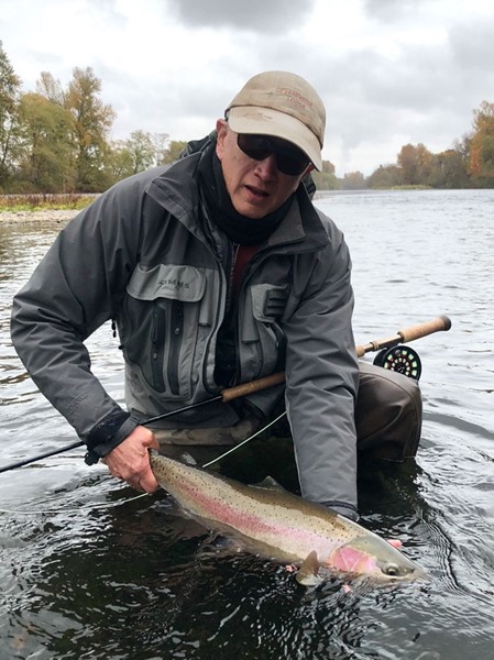 Guest John with a great fish