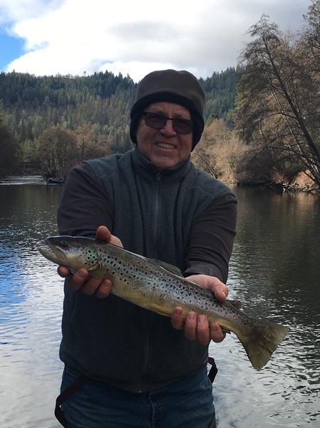 Steve with his big brown