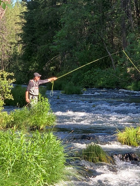 Eddie high sticking some good pockets!