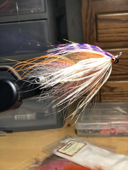 Standard winter steelhead swing thing