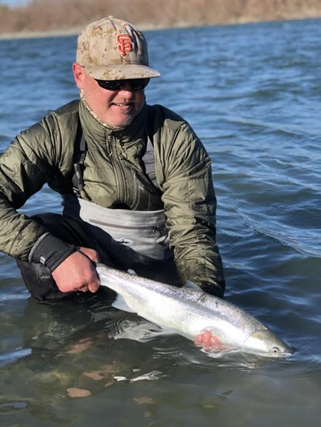 First fish to hand on the spey. A worthy pursuit and epic reward