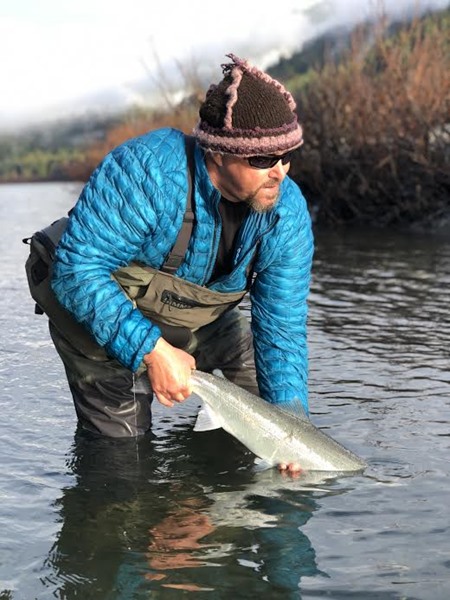 Tyler on the board early for day two