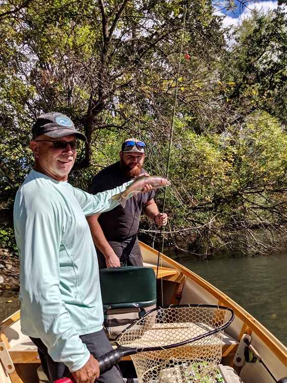 Tim got into some on his first Lower Sac Trip.