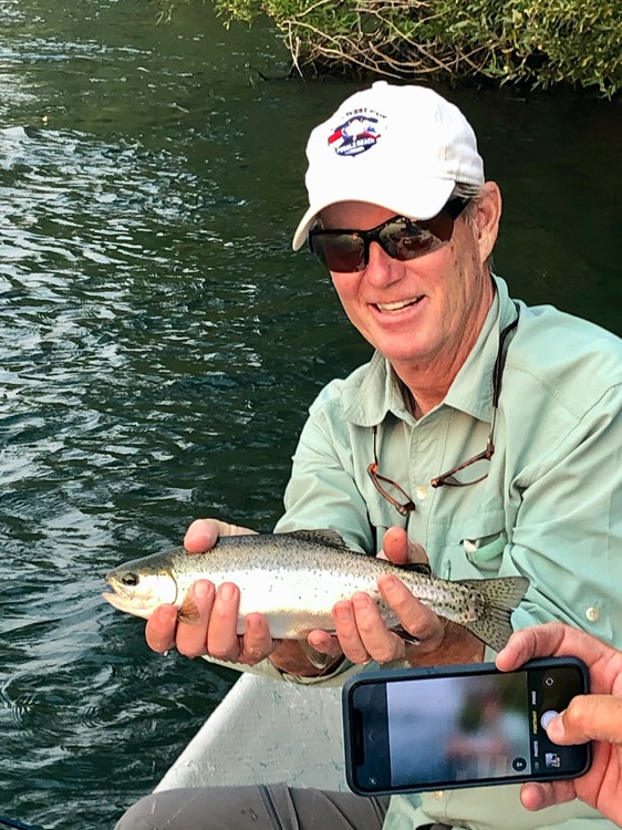 Alan with a nice wild ‘bow