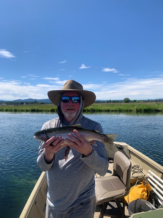 Barry with a nice fish