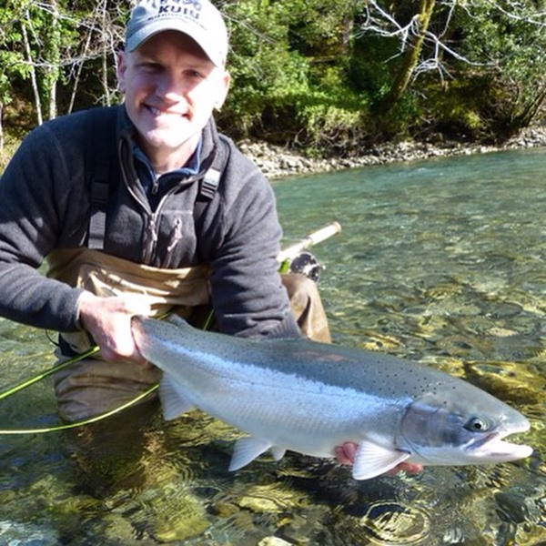Look at this amazing chromer swung up on a small creek