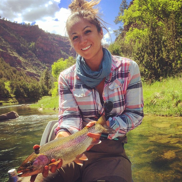 This fish crushed a streamer and then put up a serious fight! 