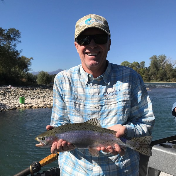 Rick with a very nice fish