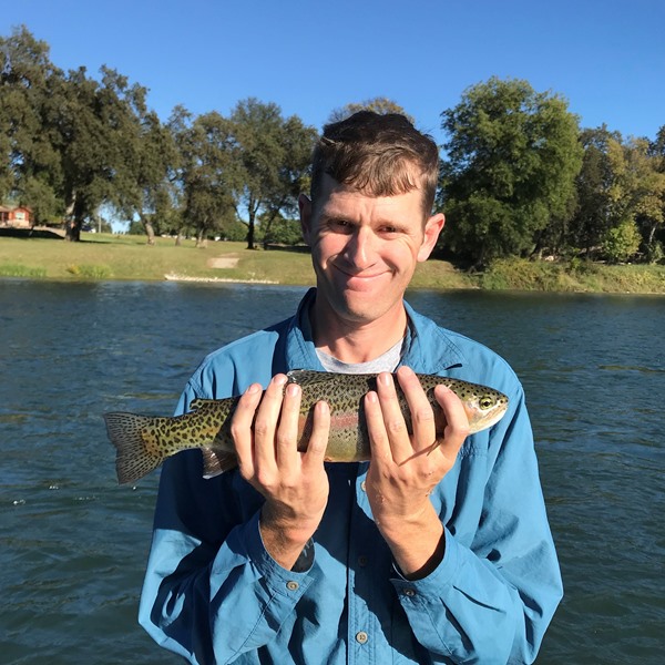 Karl with a nice fish