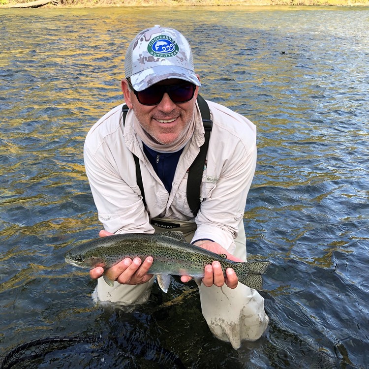 Garth with another nice fish