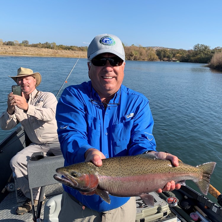 Greg with a really nice hatchery buck!