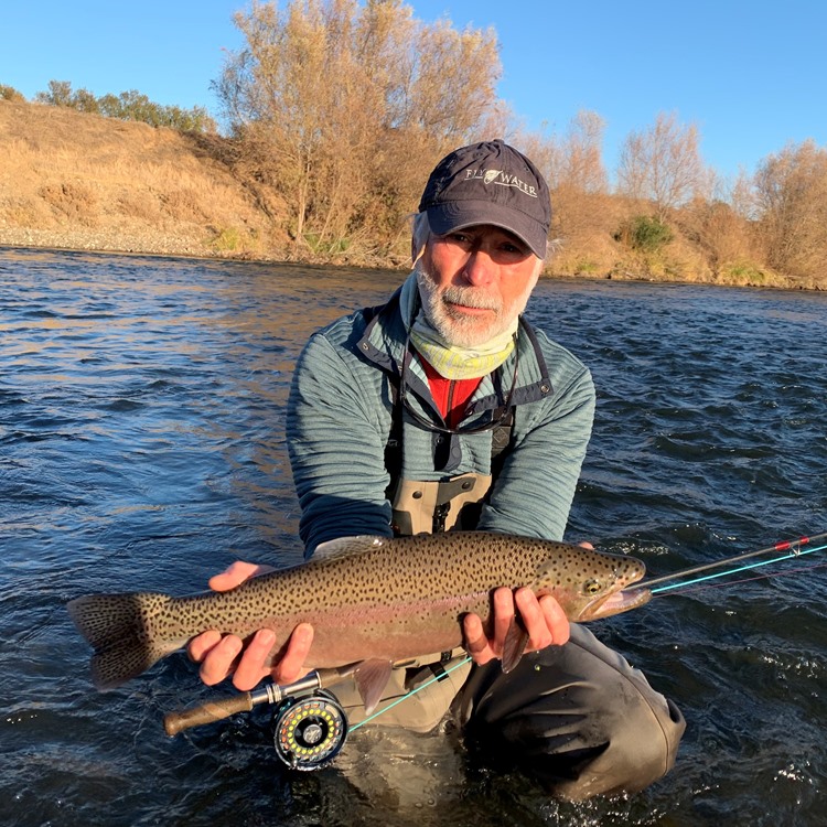 Gene rewarded with a nice hatchery buck!