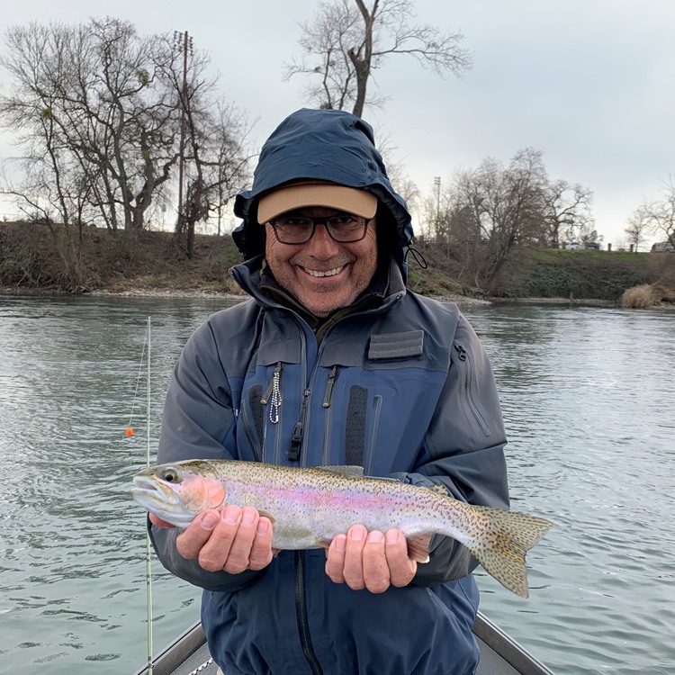 John with his first for the day