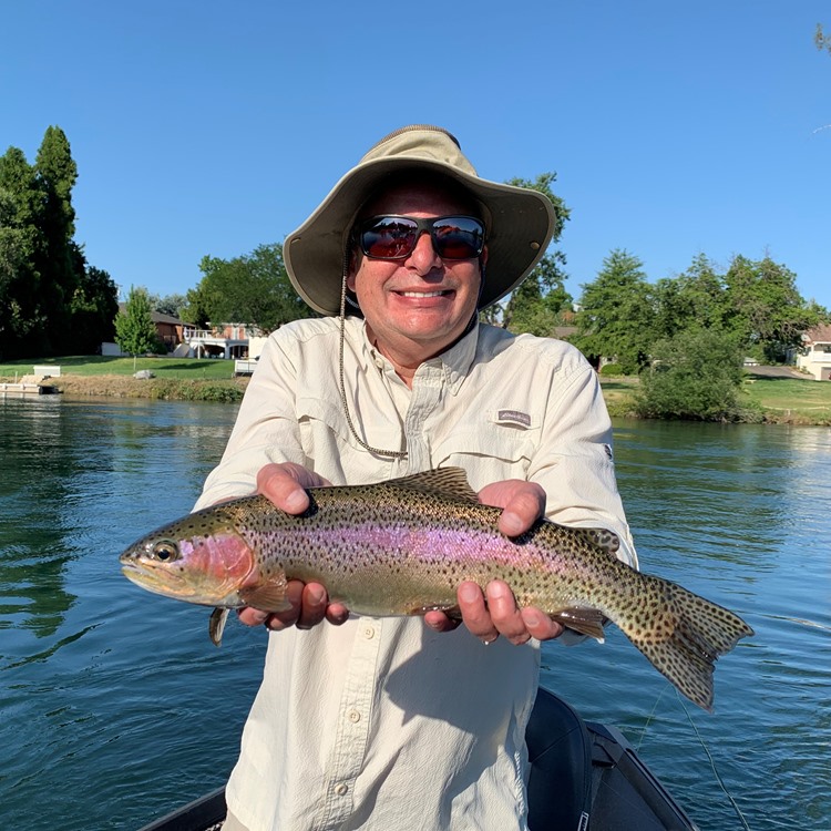 Jeff with a beautiful fish