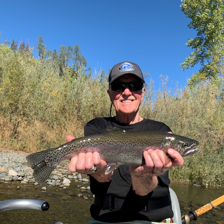 Bob with a very nice hatchery steelhead!