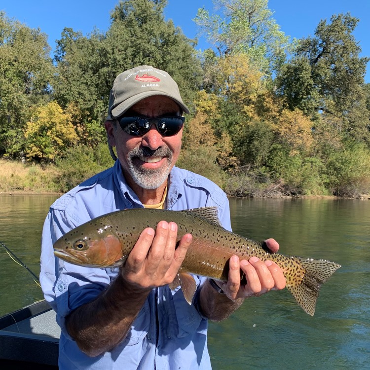 Mike with a really nice lower Sac trout