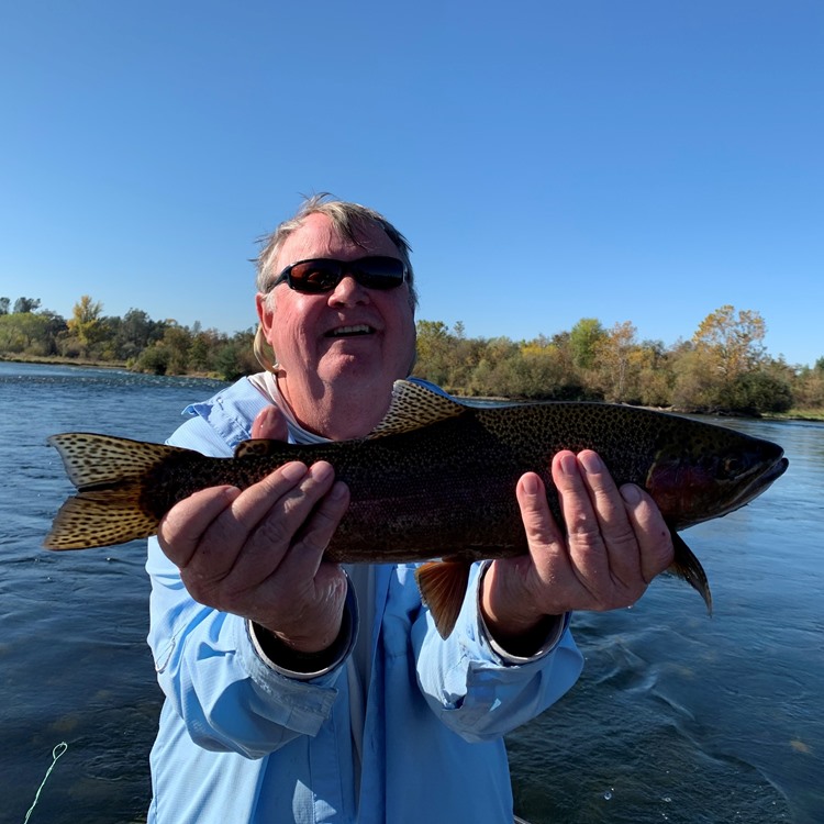 John with a chunky lower Sac fish