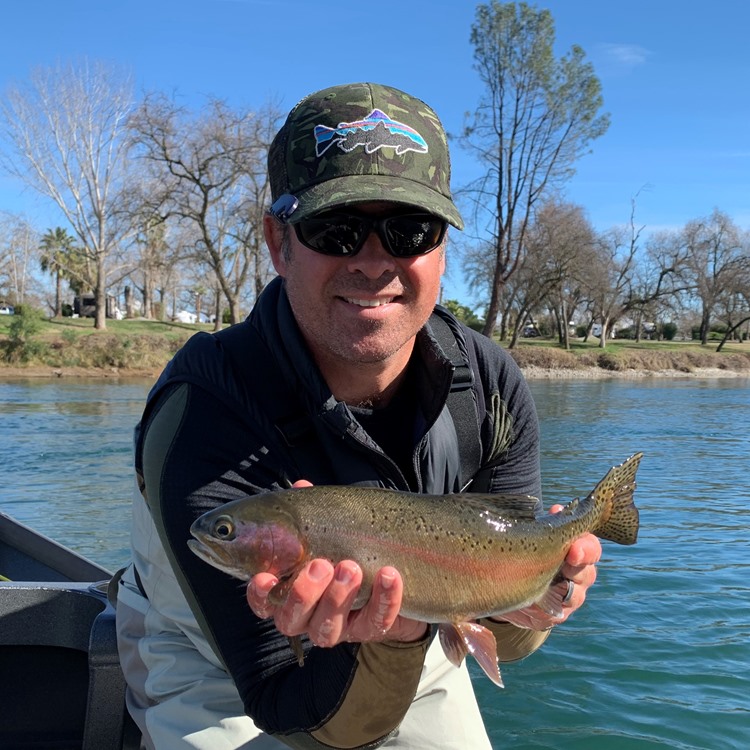 Geoff with a very nice fish