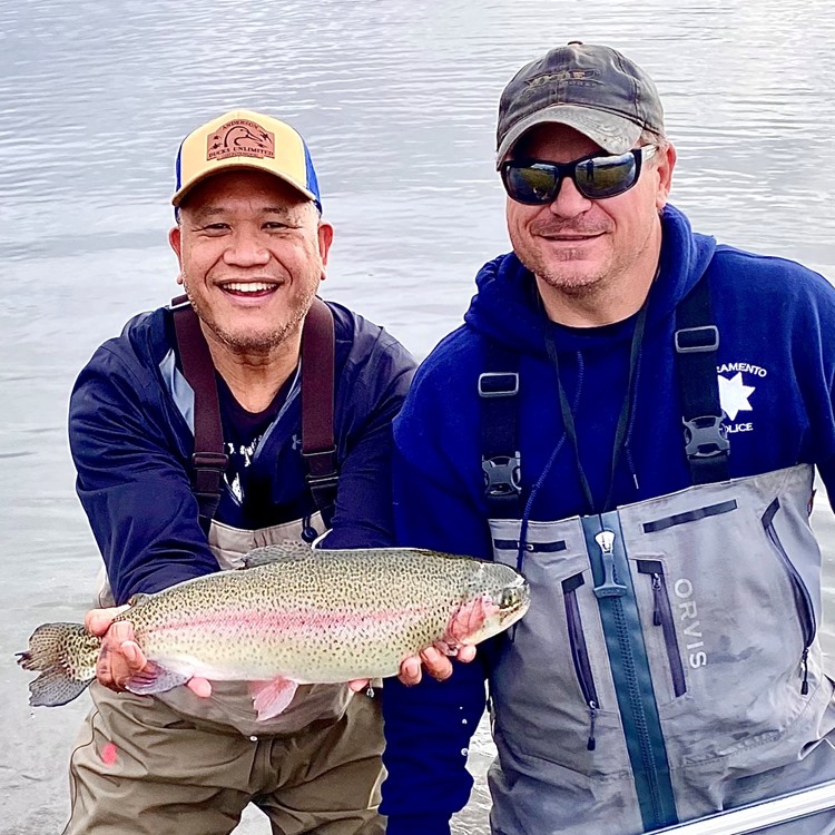 Guide Mat helped Tony land a beauty.